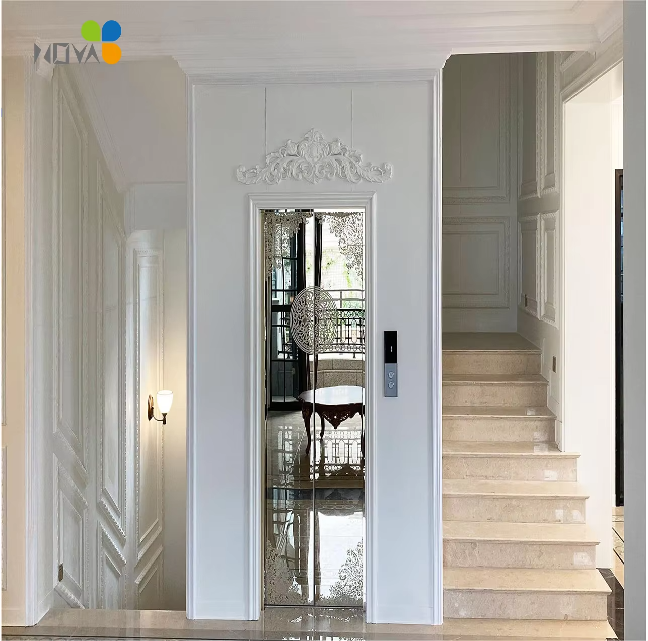 VTEV106 Ascensores Elevadores Laadukas Villa Hissi kodin modernisointiin