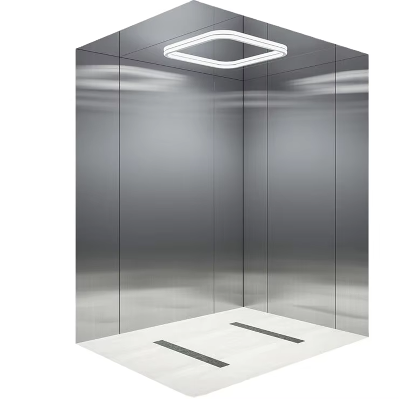 VTEP105 Ascensores Ylelliset asuinkäyttöiset matkustajahissit Gearless AC Hiljainen Tehokas ja tyylikäs PVC