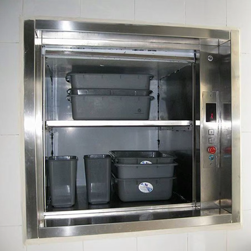 VTEF105 Ascensores Elevadores Vertical Dumbwaiter Lift ravintola- ja ruokalakäyttöön