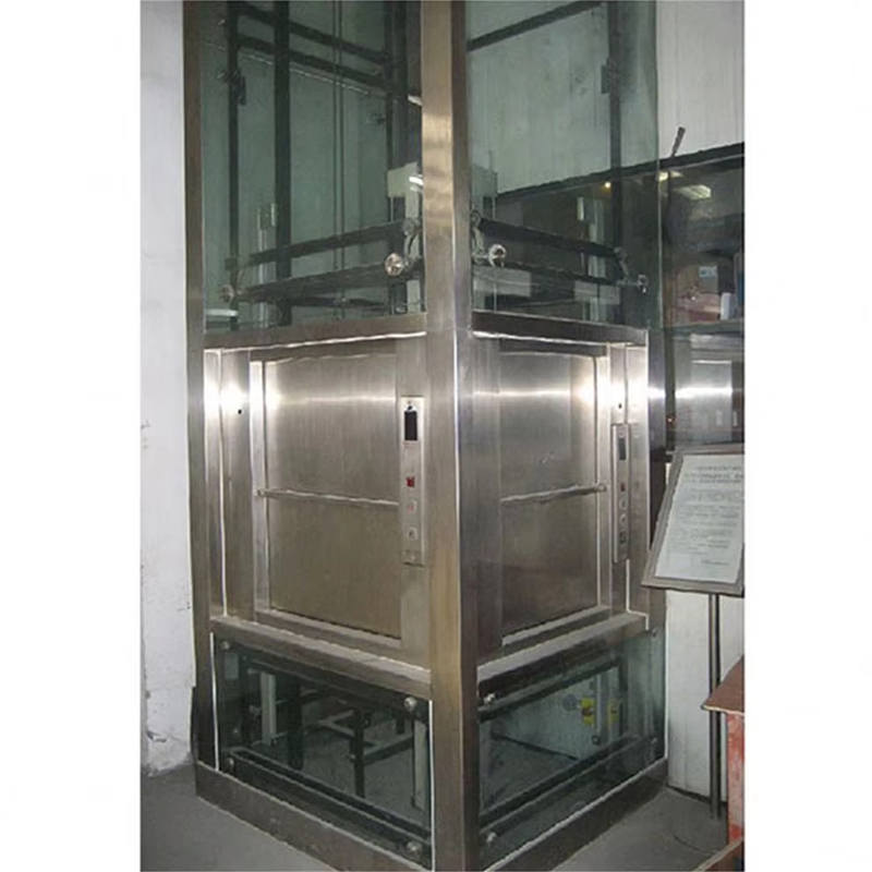 VTEF105 Ascensores Elevadores Vertical Dumbwaiter Lift ravintola- ja ruokalakäyttöön