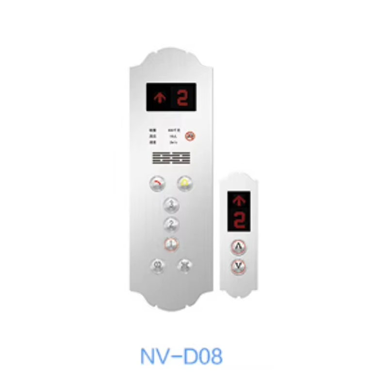 VTSP384 7-segmenttinen LCD-näyttö ohjaamon COP:lle, hissin osille
