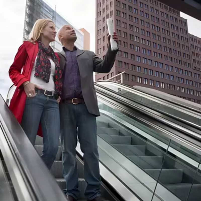 VTES102 0,5m_s Speed ​​Elevator Outdoor Liukuportaat ja Liikkuvat Kävelyt Tehdashintaan