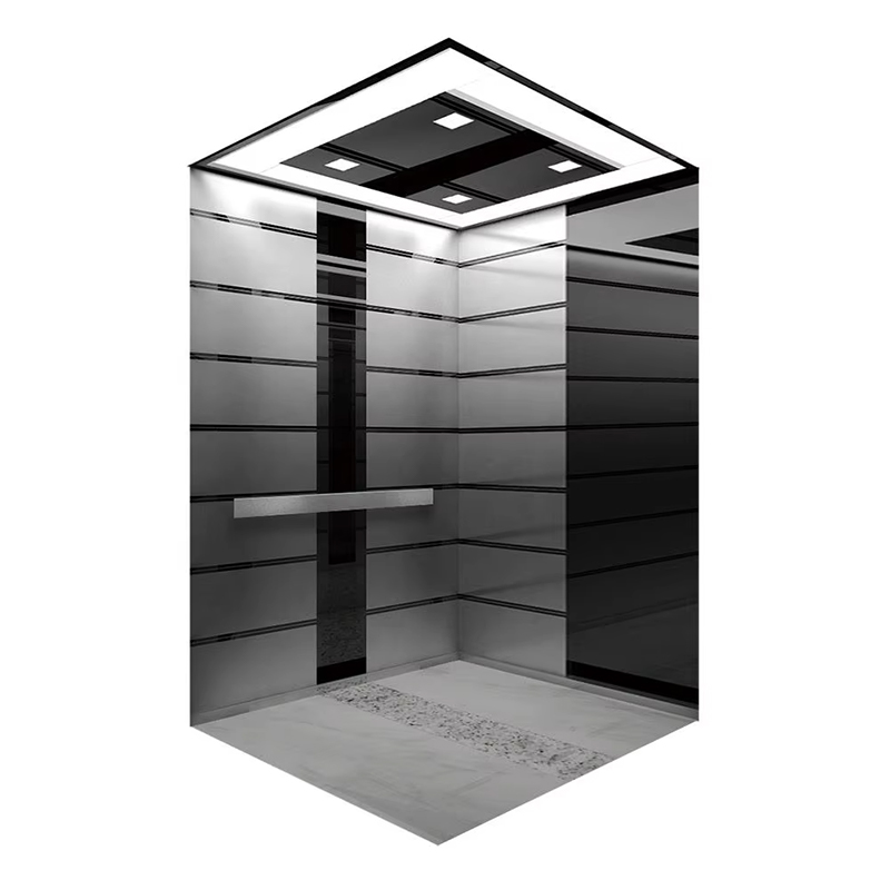 VTEP118 Elevadores Advanced matkustajahissit Gearless AC PVC ruostumaton teräsrakenne ISO90001 Sertifioitu älykkäät ominaisuudet paranevat