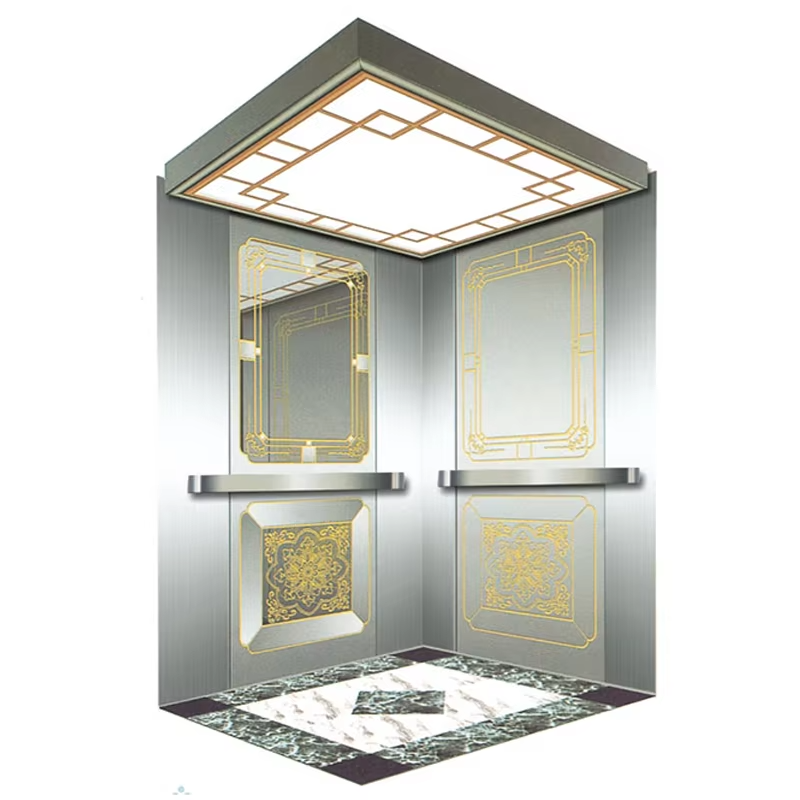 VTEP113 Ascensores monitoimiset matkustajahissit liikerakennuksiin Tilavat ja tehokkaat
