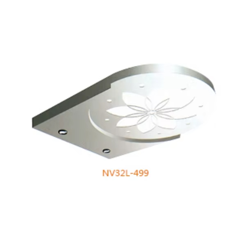 VTSP138 Hissin modernisointiosat Räätälöidyt Hissi Katto LED Valaistus Peili Ruostumaton Teräs Hiskatto