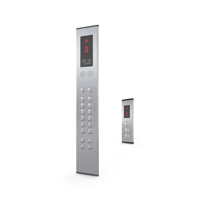Nova NV:n VTSP346 korkean suorituskyvyn ruostumattomasta teräksestä valmistettu nykyaikainen kuvanäyttö Lop_Cop Hotel Sightseeing Elevatorille